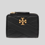 Tory Burch Kira Chevron Bifold Wallet Black 153121 lussocitta lusso città