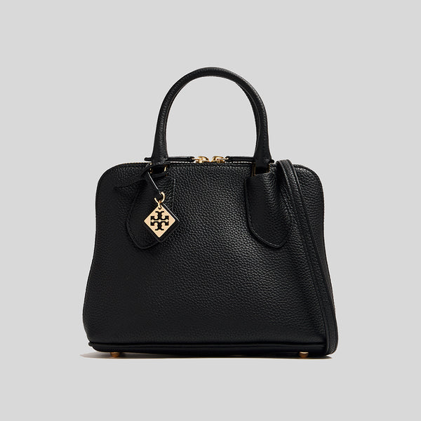 TORY BURCH Mini Swing Leather Tote Bag Black 155619