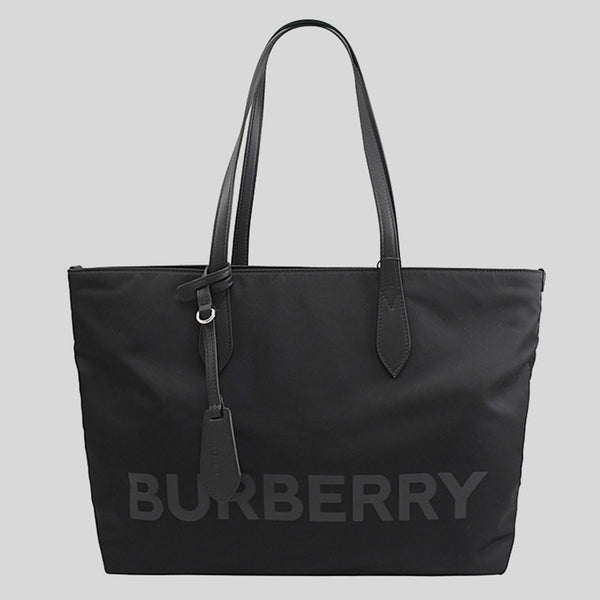 BURBERRY Nylon Tote Bag Black 80528651
