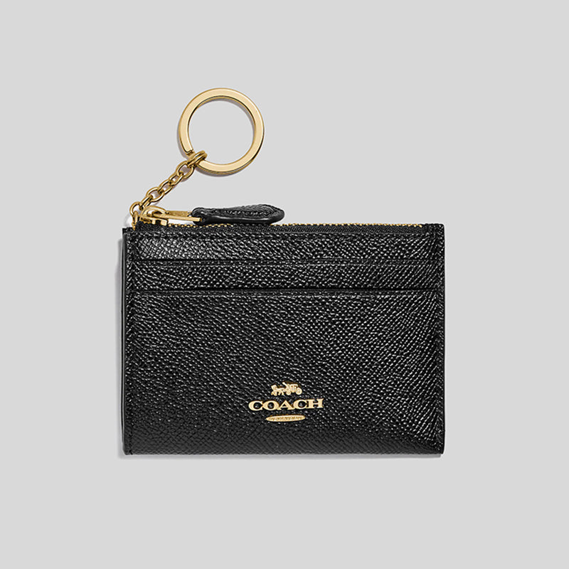 Coach Mini Skinny Id Case Black 88250