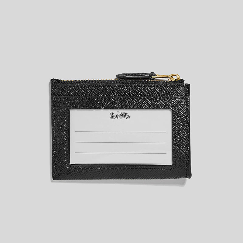 Coach Mini Skinny Id Case Black 88250