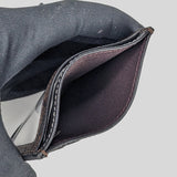 COACH Unisex Slim Id Card Case In Signature Canvas Walnut/Black CZ286