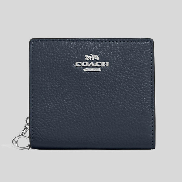 Coach Snap Wallet Denim C2862