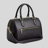 COACH Rowan Satchel Bag Black CV403