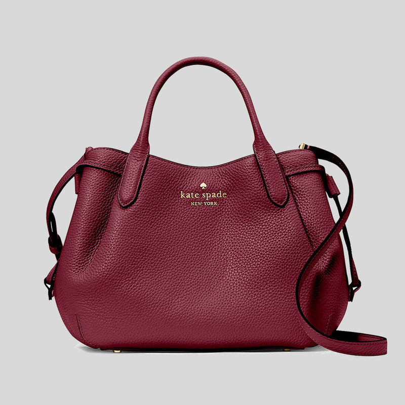 KATE SPADE Dumpling Small Satchel Blackberry K8135