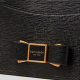 KATE SPADE Morgan Bow Embellished Cardholder Black K9923