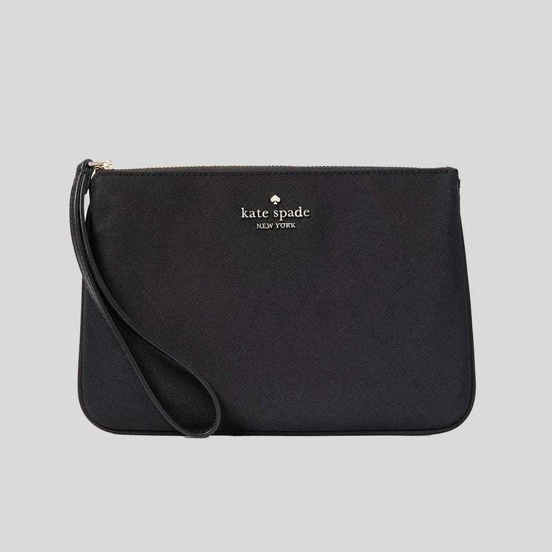 KATE SPADE Chelsea Medium Wristlet Pouch Black KC633