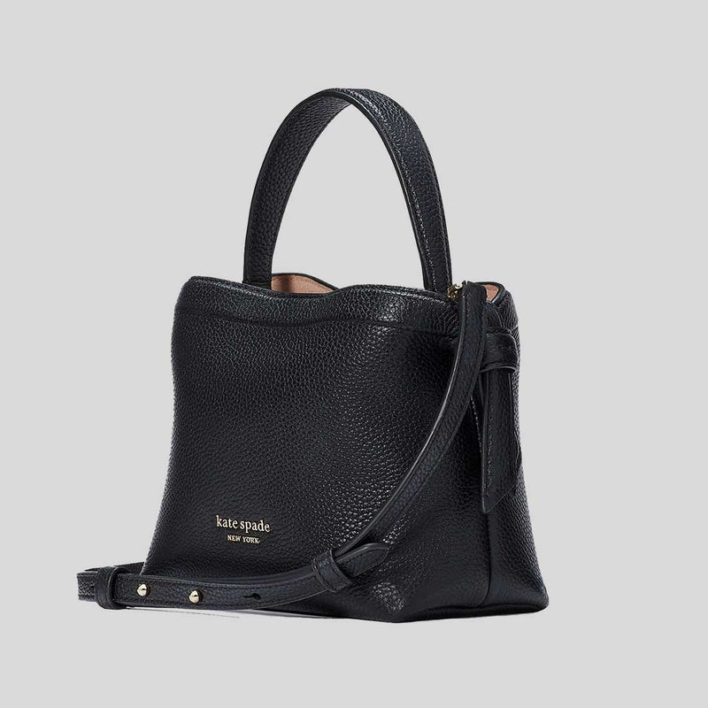 KATE SPADE Knott Mini Crossbody Tote Black KD067