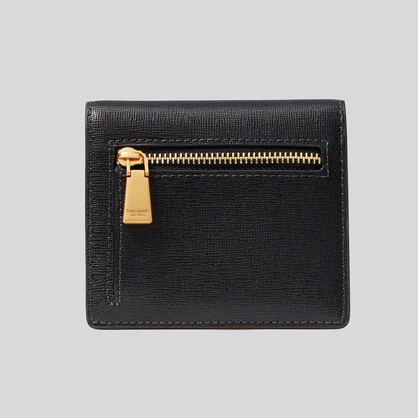 KATE SPADE Morgan Small Bifold Wallet Black KD079