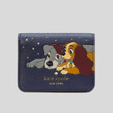 KATE SPADE Disney X Kate Spade New York Lady And The Tramp Small Bifold Wallet KH619