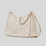 KATE SPADE Signature Spade Flower Crossbody Bag Dark Beige Multi KI381