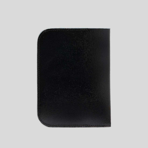 KATE SPADE Devin Glitter Edge Passport Holder Black KI622