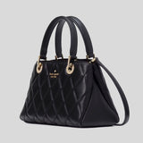 KATE SPADE Carey Small Quilted Sullivan Satchel Black KI849