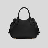 KATE SPADE Dumpling Pebbled Leather Mini Triple Compartment Satchel Black KI859