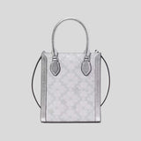 KATE SPADE Spade Flower Star Toss Small Tote Platinum Grey Multi KJ957