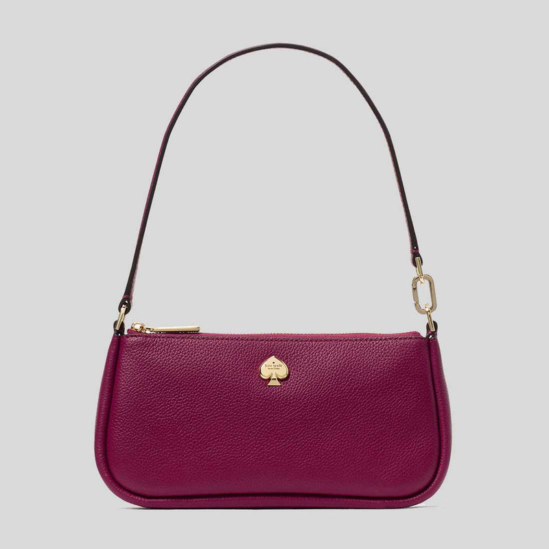 KATE SPADE Kayla Convertible Wristlet Dark Raspberry KK057