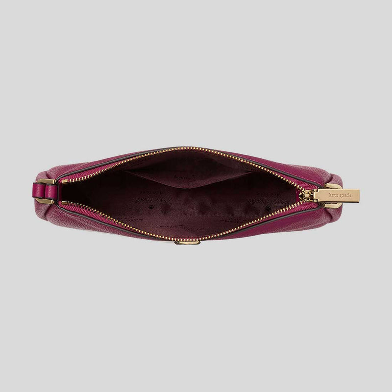 KATE SPADE Kayla Convertible Wristlet Dark Raspberry KK057