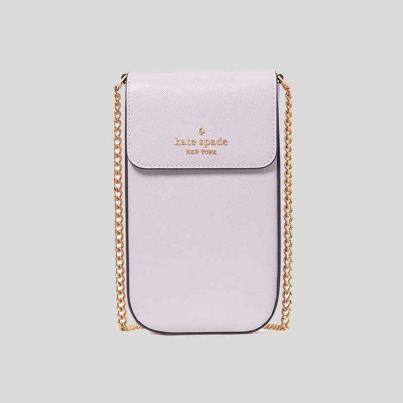 KATE SPADE Madison Phone Crossbody Bag Pale Amethyst KK152