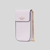 KATE SPADE Madison Phone Crossbody Bag Pale Amethyst KK152