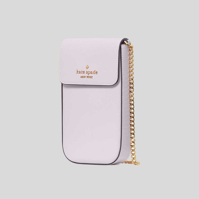 KATE SPADE Madison Phone Crossbody Bag Pale Amethyst KK152