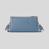 KATE SPADE Emma Pebbled Leather Mini Crossbody Bag Bluestone KK257