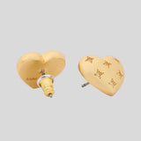 KATE SPADE My Precious Heart Studs Clear/Gold KL118