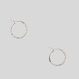 Kate Spade Full Circle Huggies Earrings Silver O0RU2768