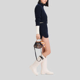 LONGCHAMP Le Pliage Filet XS Mesh Bag Black 10139HVH