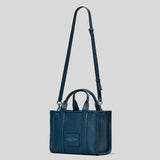 MARC JACOBS The Leather Small Tote Bag Traveler Tote Blue Sea H009L01SP21