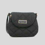 MARC JACOBS Quilted Nylon Mini Messenger Bag Black M0011379