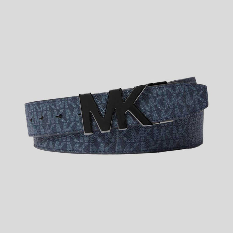 MICHAEL KORS 4-in-1 Signature Logo Belt Box Set ADMRL/PLBLUE 36S4LBLY4B