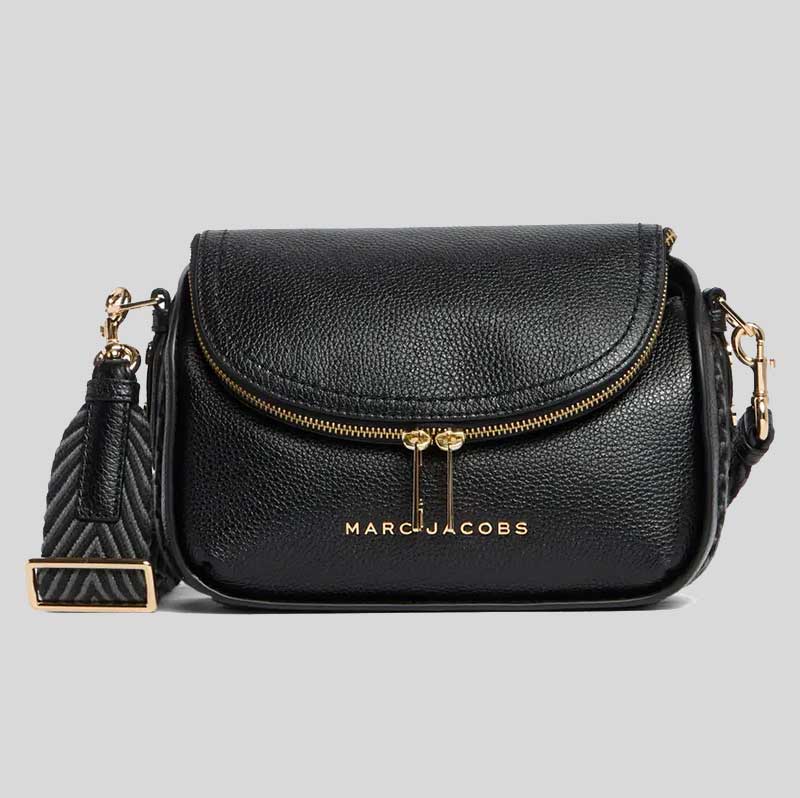 MARC JACOBS The Groove Leather Mini Messenger Bag Black 4S4HMS004H01 lussocitta lusso citta