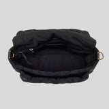 MARC JACOBS Quilted Nylon Utility Messenger Bag Black 4F5HMS018H02