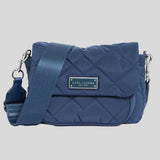 MARC JACOBS Quilted Nylon Utility Messenger Bag Azure Blue 4F5HMS018H02