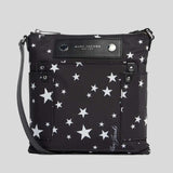 MARC JACOBS Star Print Preppy Nylon Swing Pack Bag Black Multi 4R5HCR078H02