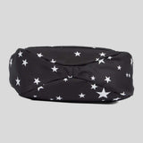 MARC JACOBS Star Print Preppy Nylon Mini Messenger Bag Black Multi 4R5HMS001H02