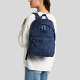 MARC JACOBS Quilted Nylon Backpack Azure Blue M0011321