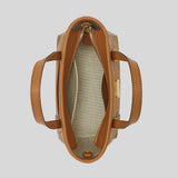 MCM X-Mini Toni Top-Zip Shopper In Visetos Cognac MWPFSMT03CO001