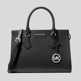 MICHAEL KORS Sheila Medium Satchel Black 35S3S6HS2L