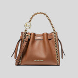 MICHAEL KORS Mina Small Chain Convertible Crossbody Bag Luggage 35T6G4MC1V