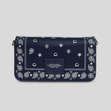 MARC JACOBS The Mini Bag In Printed Grained Leather Navy Multi 2R5SMN003S01