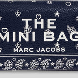 MARC JACOBS The Mini Bag In Printed Grained Leather Navy Multi 2R5SMN003S01