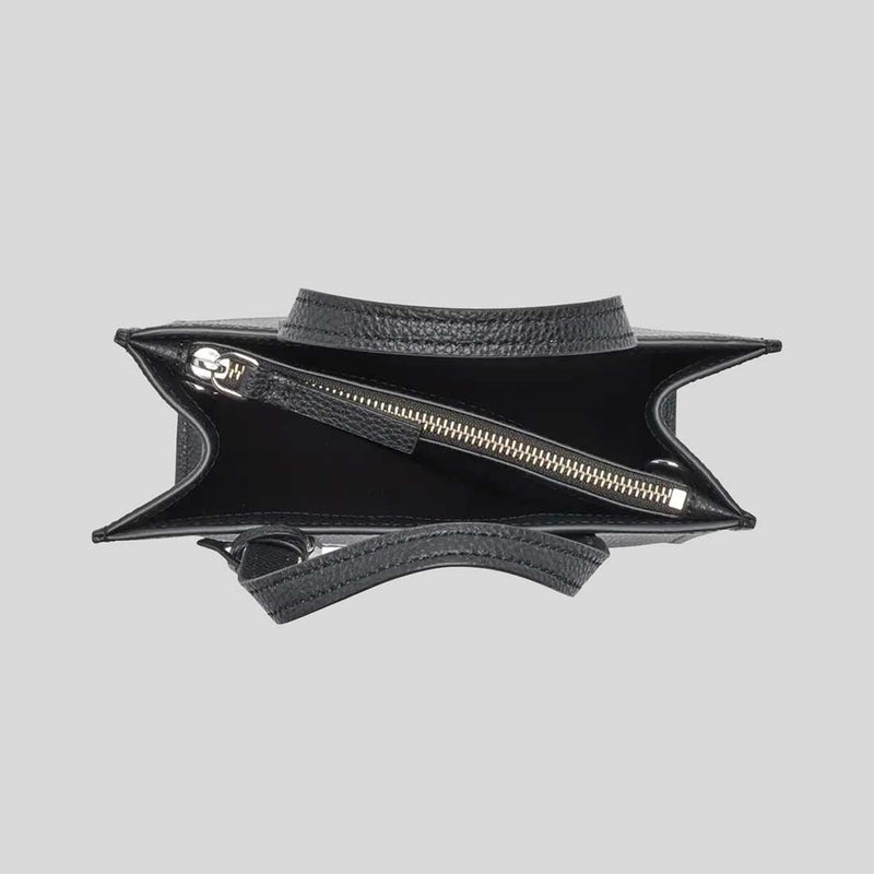 MARC JACOBS Mini Grind Leather Tote Black 4R3HTT020H02