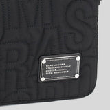 MARC JACOBS Nylon Logo Quilted 13 in Laptop Bag Black 4S4SCP001S02