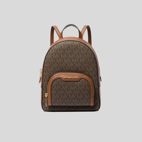MICHAEL KORS Jaycee XS Convertible Zip Pocket Backpack Brown 35T2G8TB1B