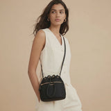 BURBERRY Nylon Drawstring Bucket Bag Black 81092671