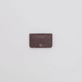COACH Essential Slim Card Case In Signature Canvas Melon Pink CR542