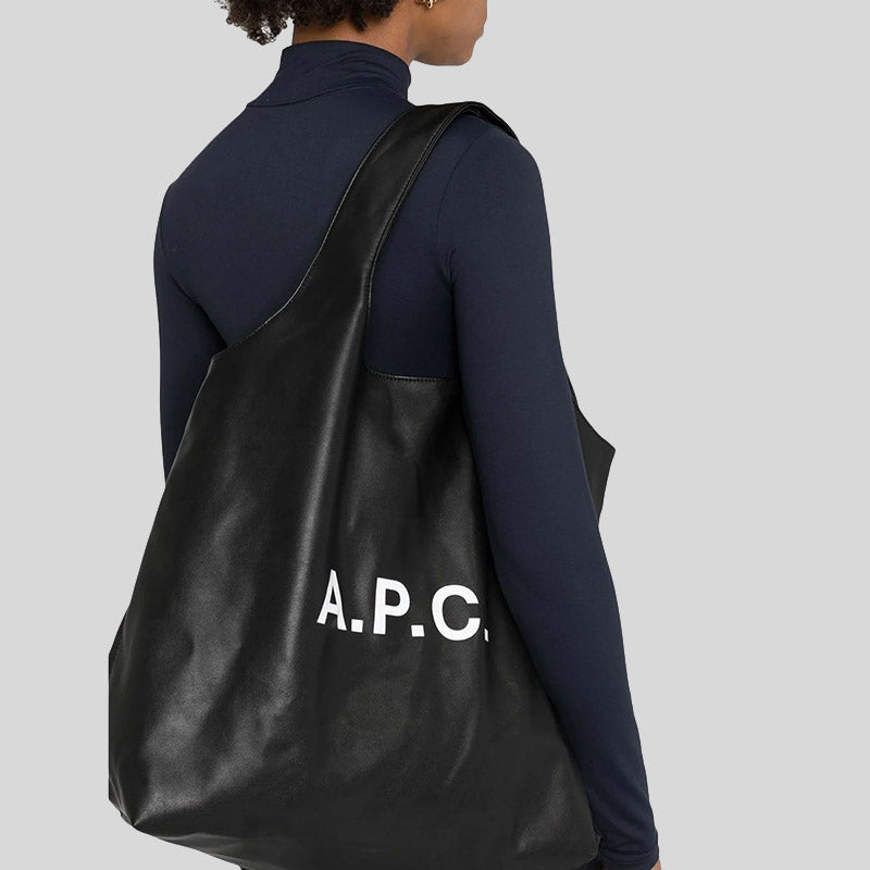 A.P.C. Ninon Tote Bag Black PUAATM61565