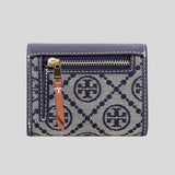 TORY BURCH T Monogram Small Envelope Wallet Tory Navy 165029