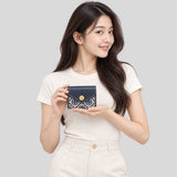 TORY BURCH T Monogram Small Envelope Wallet Tory Navy 165029